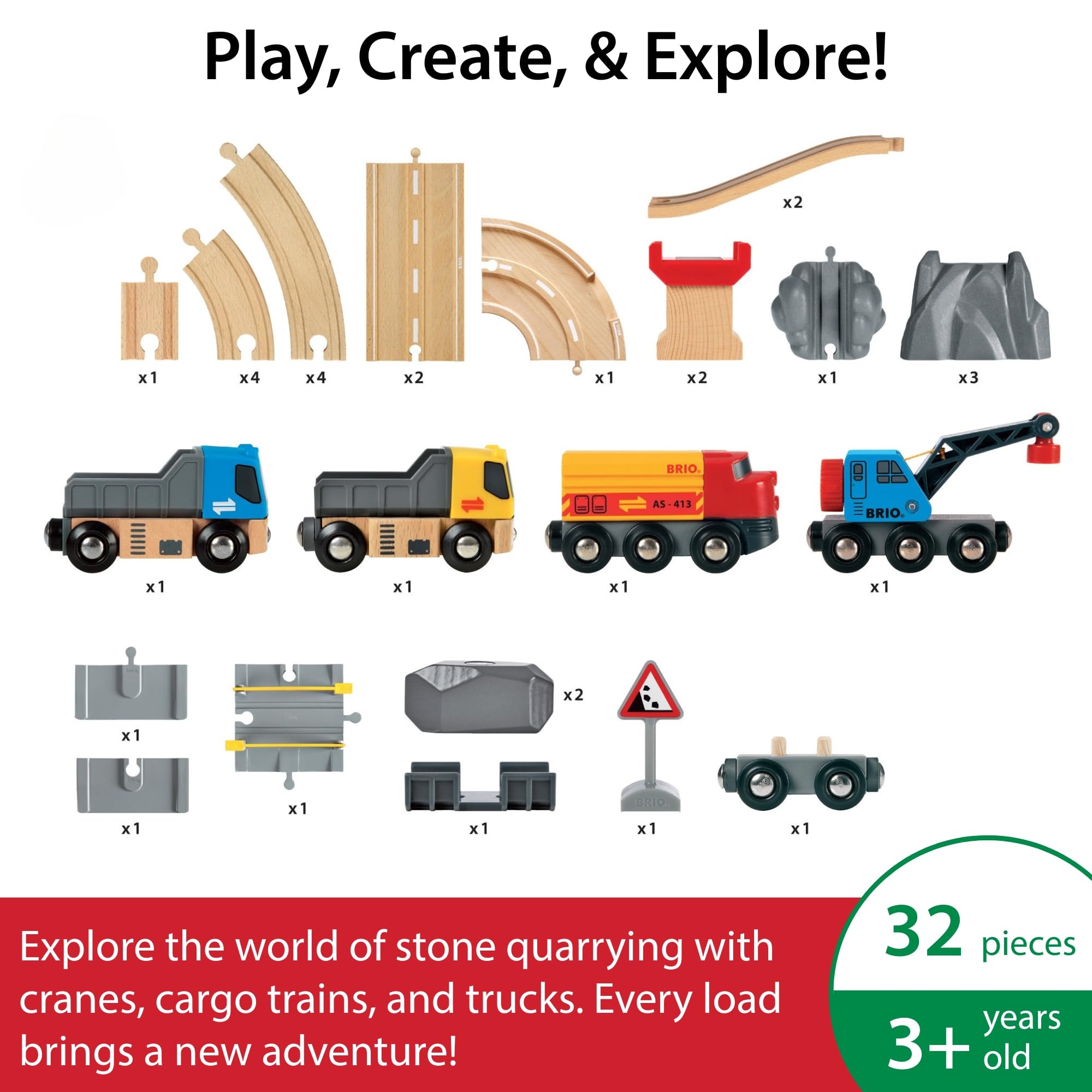 BRIO B33210 Rail and Road Loading Set : Brio: Amazon.ca